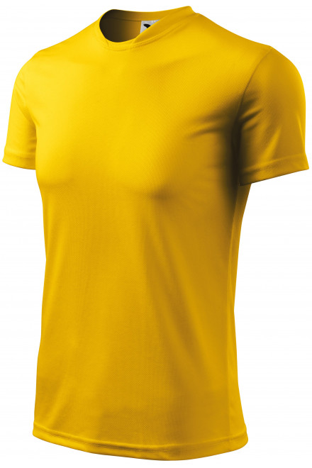 Sport-T-Shirt für Kinder, gelb