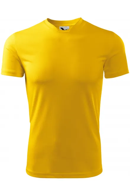 Sport-T-Shirt für Kinder - gelb, 158 cm / 12 Jahre
