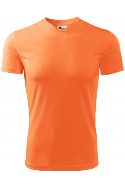 Sport-T-Shirt für Kinder - Neon Mandarine, 158 cm / 12 Jahre
