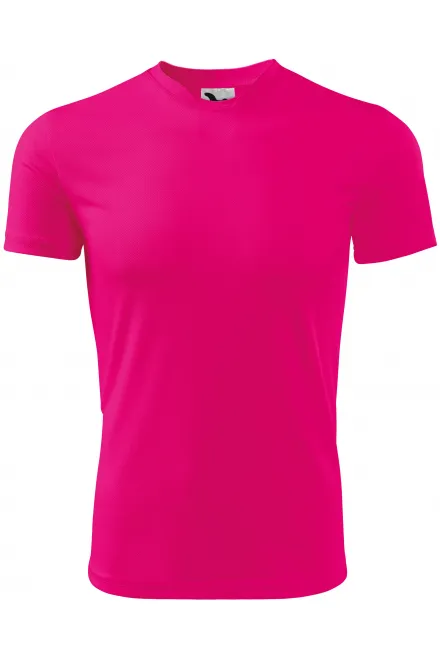 Sport-T-Shirt für Kinder - neon pink, 158 cm / 12 Jahre