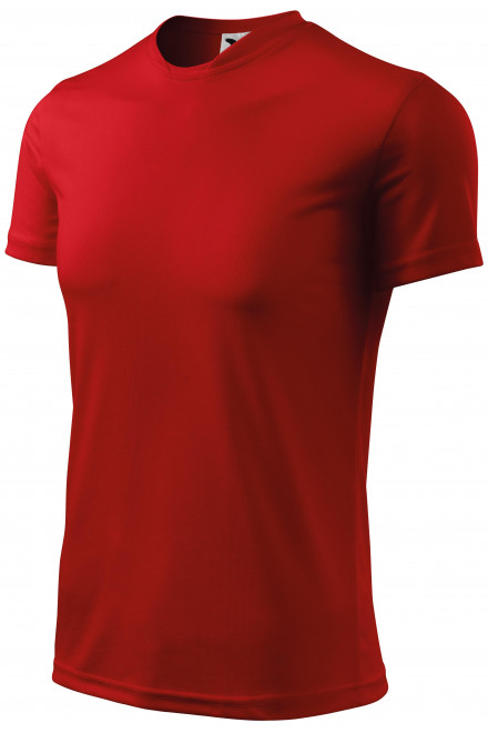 Sport-T-Shirt für Kinder, rot, Kinder-T-Shirts