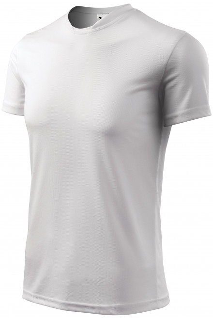 T-Shirt mit asymmetrischem Ausschnitt, weiß, T-Shirts