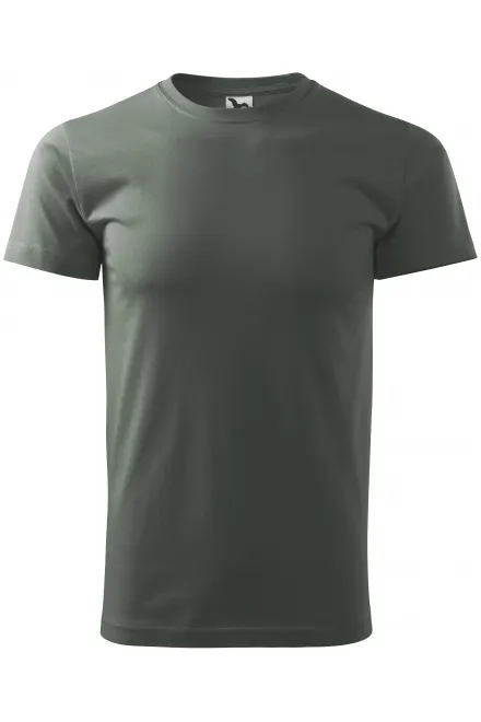 T-Shirt mit höherem Gewicht Unisex - dunkler Schiefer, XS