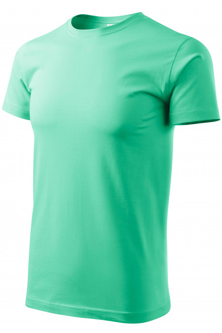 T-Shirt mit höherem Gewicht Unisex, Minze, T-Shirts mit kurzen Ärmeln