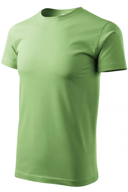 T-Shirt mit höherem Gewicht Unisex, erbsengrün