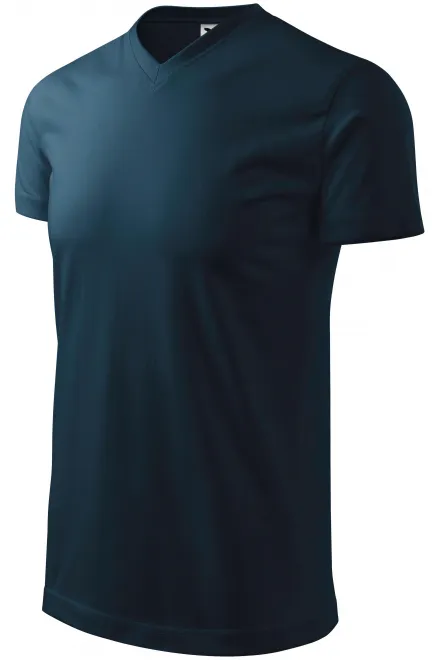 T-Shirt mit kurzen Ärmeln, gröber, dunkelblau