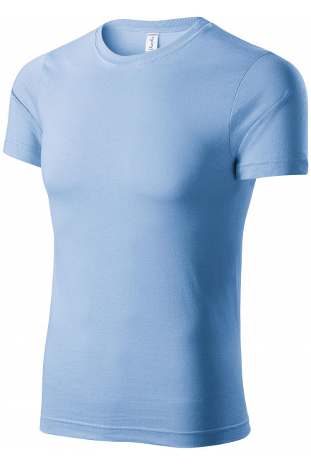T-Shirt mit kurzen Ärmeln, Himmelblau, T-Shirts