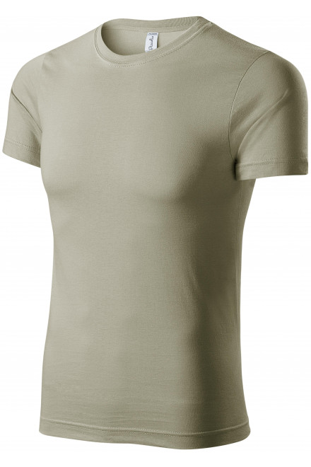 T-Shirt mit kurzen Ärmeln, helles Khaki, T-Shirts