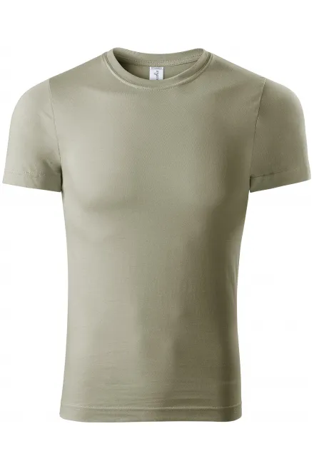 T-Shirt mit kurzen Ärmeln - helles Khaki, XL